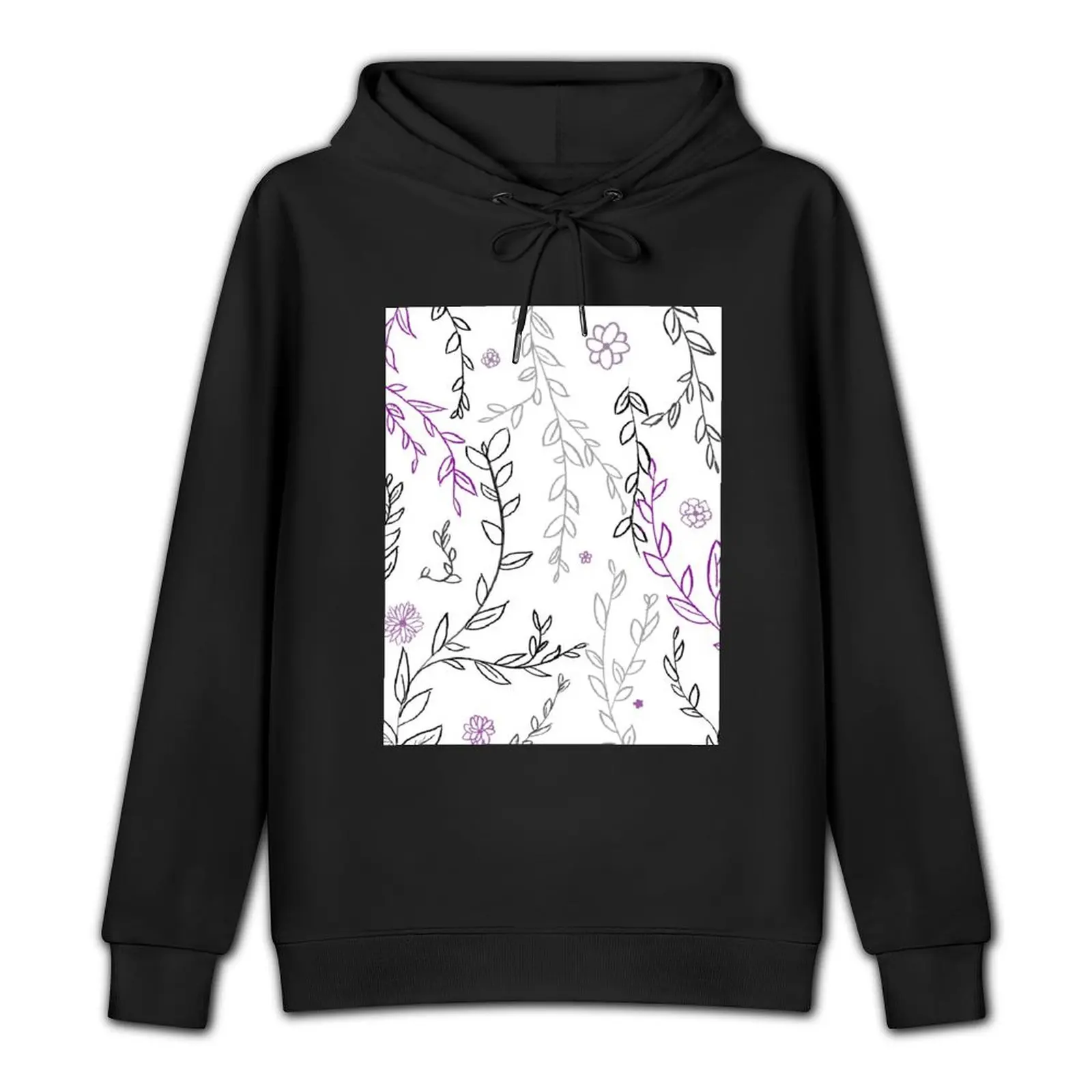 Ace Vines and Flowers Pullover Hoodie men's clothes men wear pullover