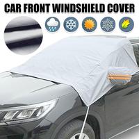 Winter Car Front Windscreen Cover Sunshade Dust Ice Fog Protection Universal Car Window Protector Car Accessories