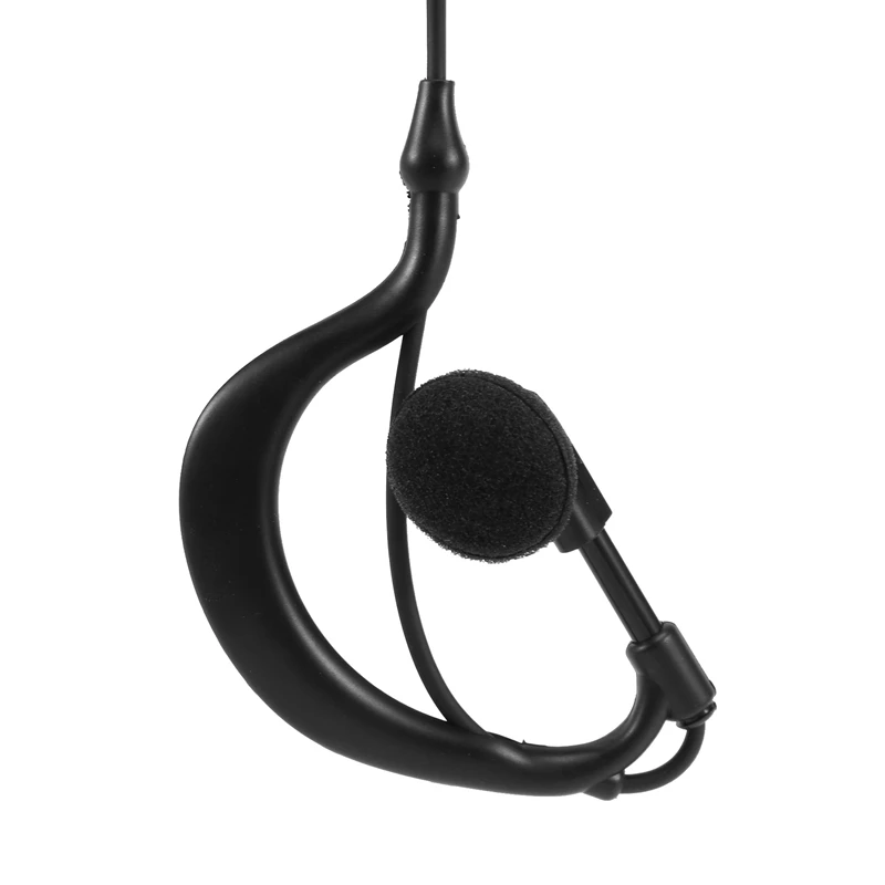 Auricolare a forma di G con grande Ptt per Radio Hytera Pd580 Pd700 Pd780 Pt580h
