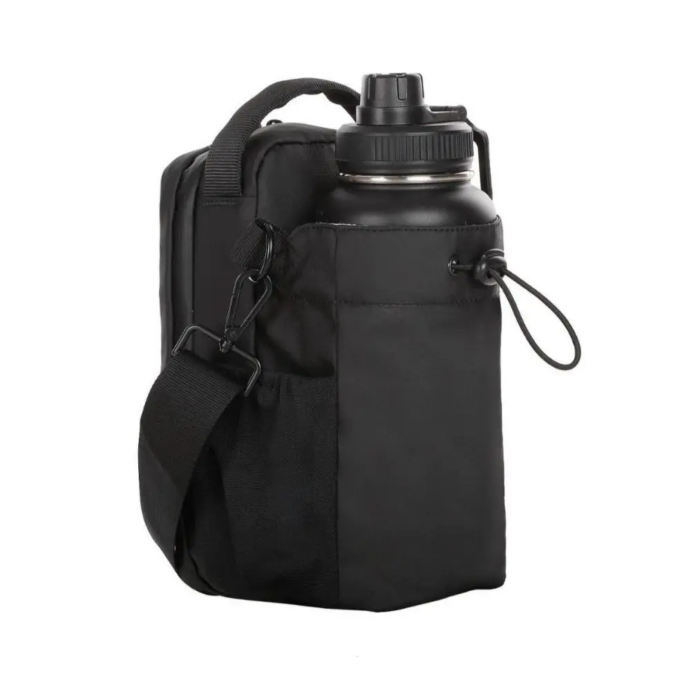 Magnetic Water Bottle Sling Bag Large Capacity Multi-layer Gym Bottle Bag Portable Waterproof Crossbody Sports Bag Fitness