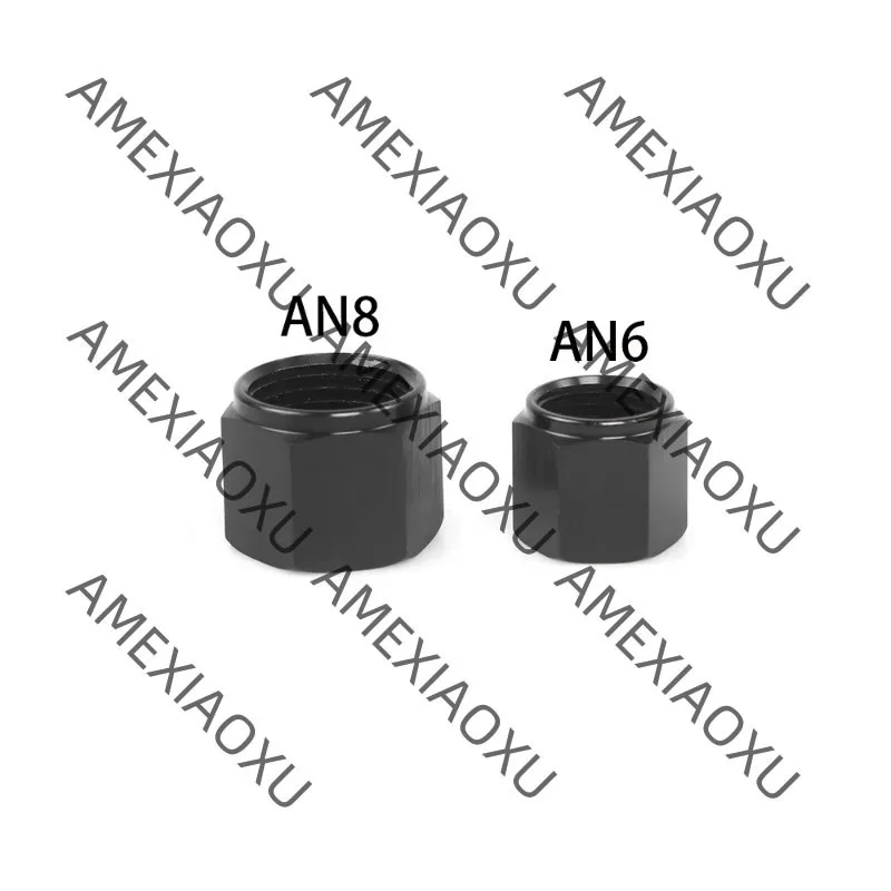 Car Tuning Accessories Fuel Tank Connector Plug Cap Sub Fuel Tank Plug Cap AN4 AN6 AN8AN10 AN12