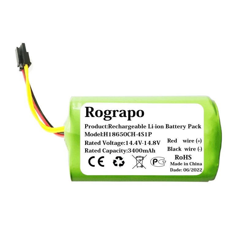 Nowy 14.8V 3400mAh 4ICR19/66 BONA18650-MF1 bateria do POLARIS PVCR-0920WV PVCR 0920WV Rufer odkurzacz Robot