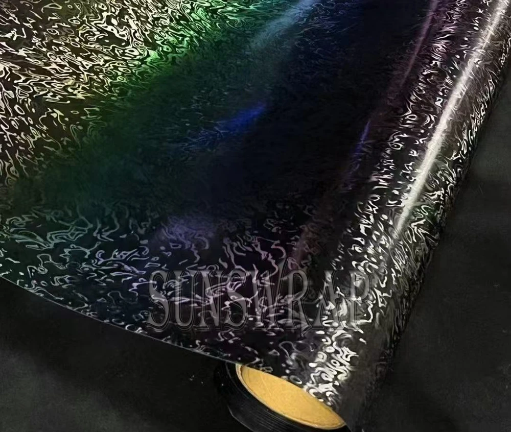 

Yuan Pattern Carbon Fiber Car Vinyl Wrap Film Car Wrapping Foil Console Computer Laptop Skin Phone Cover Motorcycle 5x59ft/roll
