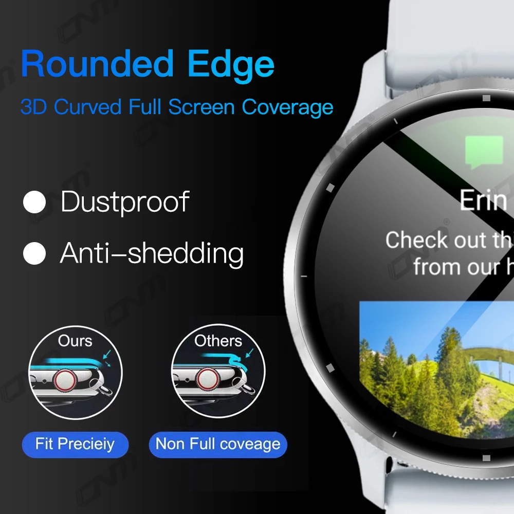 5D Protective Film for Garmin Venu 3 3S Screen Protector Anti-scratch Film for Garmin Venu 3 Screen Protector (Not Glass)