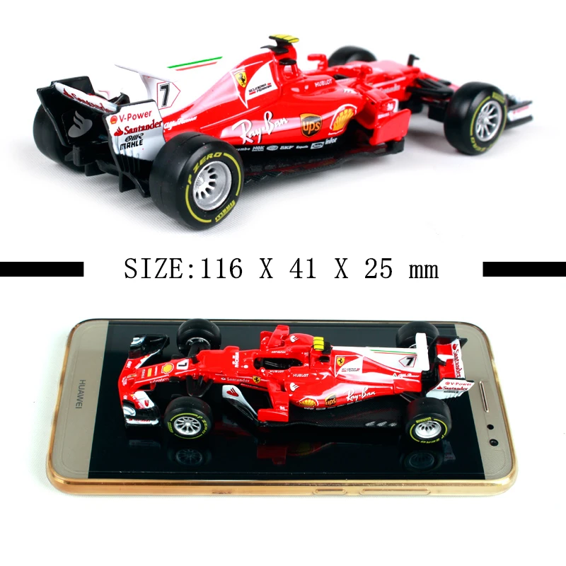 Burago 1:43 Ferrari SF70 2017 #5 #7 Alloy F1 car model diecasting model car simulation car decoration collection gift toy B250