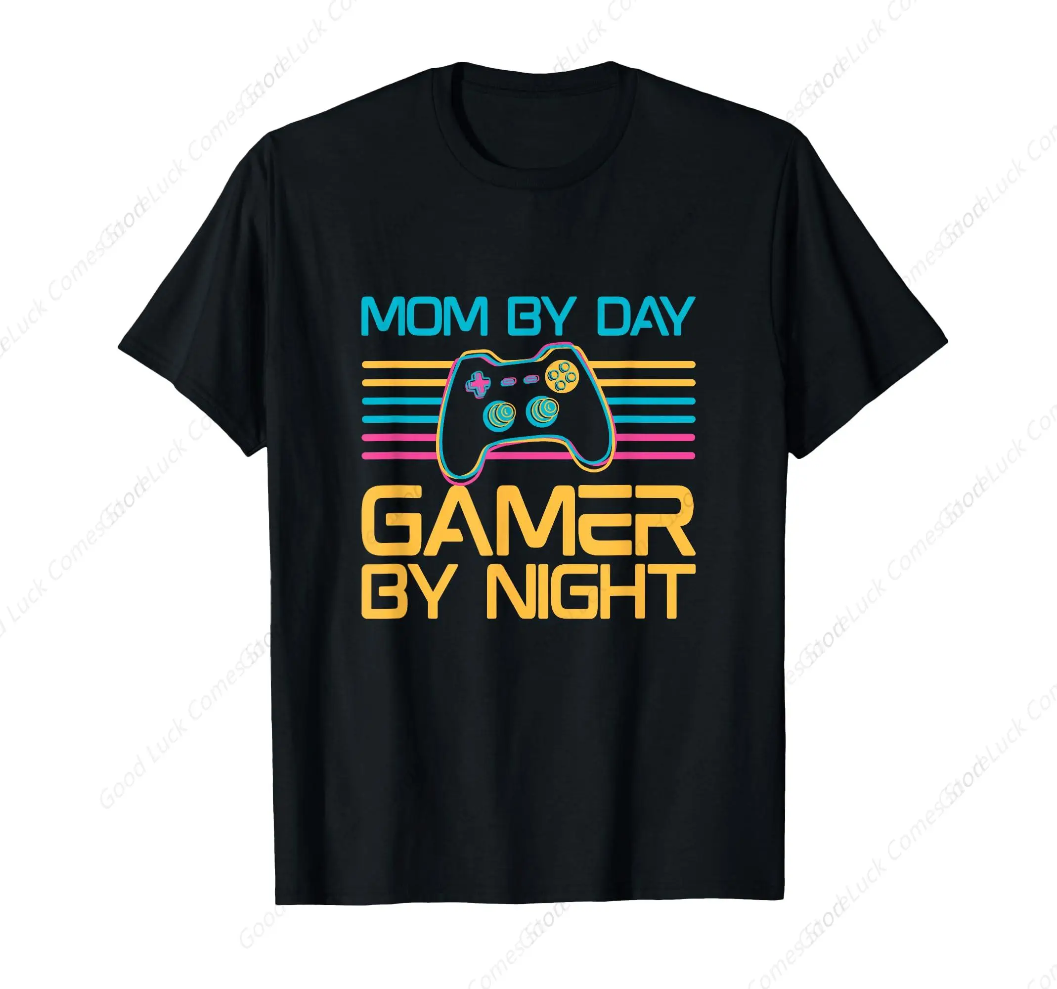 

Футболка Mom By Day Gamer By Night для любителей видеоигр и мамы
