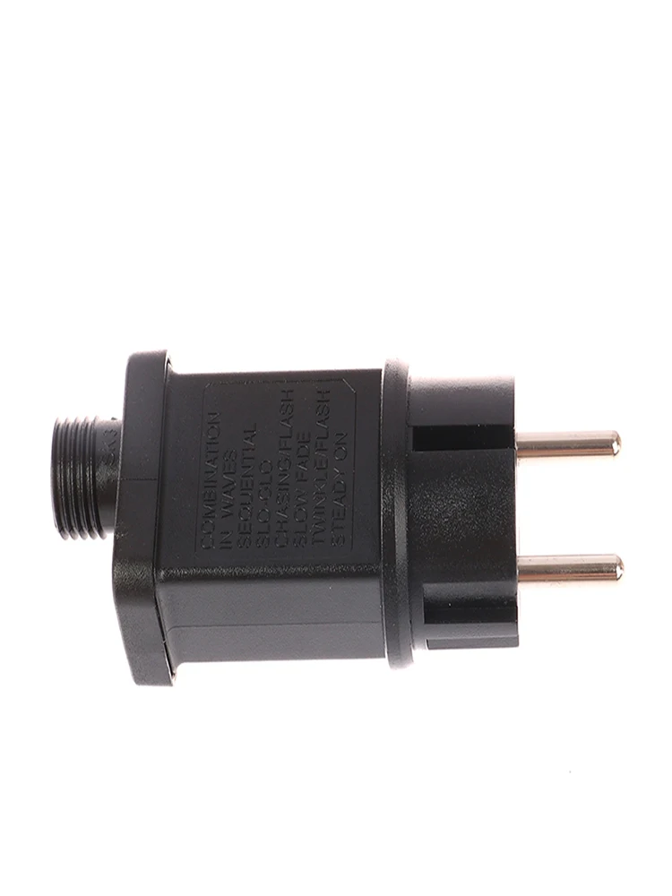 Adaptateur de commutateur de prise UE, éclairage laser étanche IP44, alimentation électrique européenne, pilote de lampe LED SELV, 8 fonctions, AC 220V à 31VDC 6W