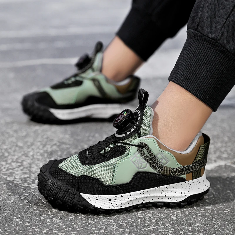 2026 Spring Fashion Children's Running Shoes Comfortable Breathable Platform Sneakers Kids Outdoor Sports Shoes Boys Trainers