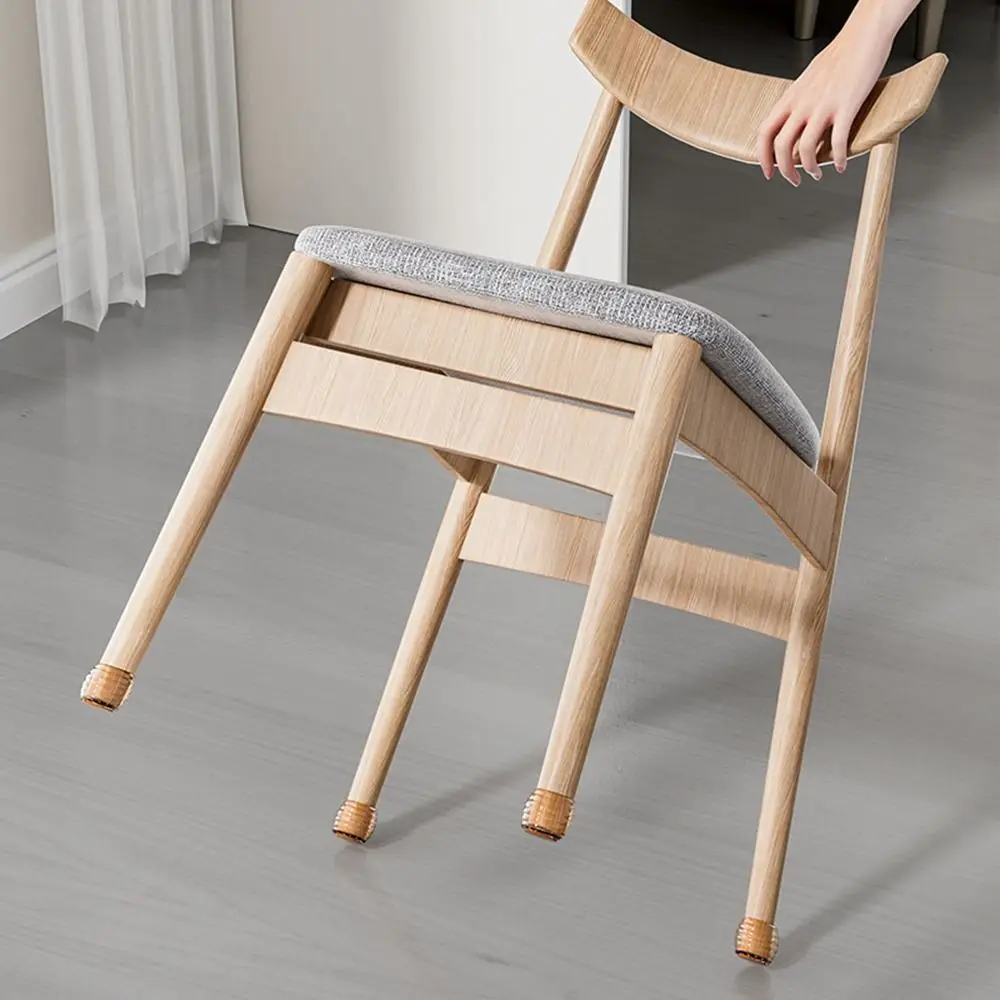 4PCS New Silicone Chair Leg Covers Transparent Reduce Noise Table Foot Cover Non-slip Furniture Pads for Sofa Chair
