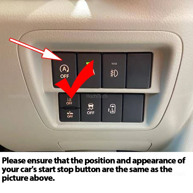 For Suzuki Every DA17V DA17W 2015 2016-2025 Automatic Default Start Stop Switch Car Stop Start Engine System Off Device Cable