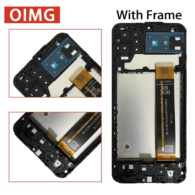 High Quality For Samsung  A13 A137 LCD Display With Touch Screen Digitizer A137 SM-A137F SM-A137F/DSN Display Replacement