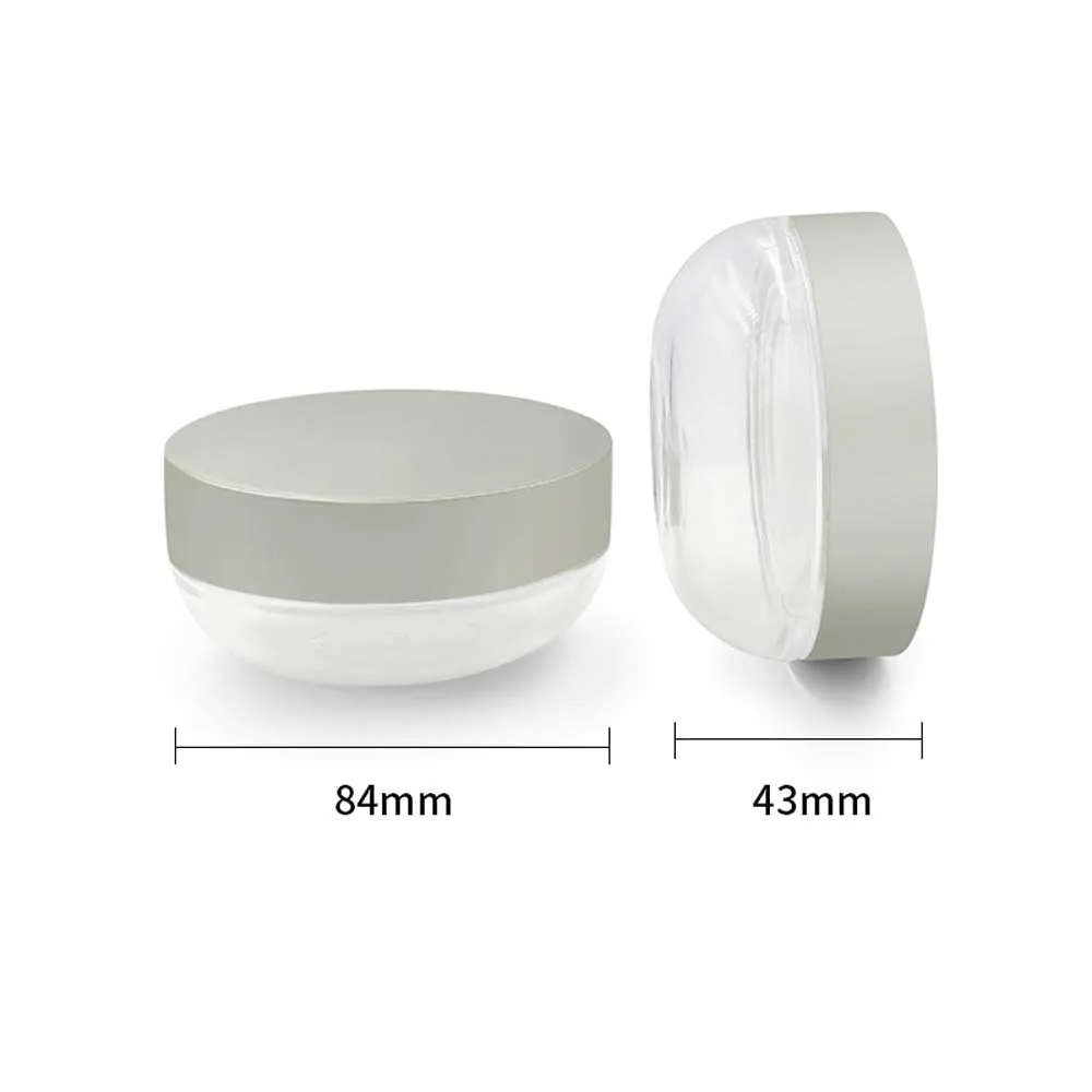 Capacity 30g Loose Powder Jar with Sifter Portable Cosmetics Container Plastic Multifunction Dispersion Powder Box Lady/Girls