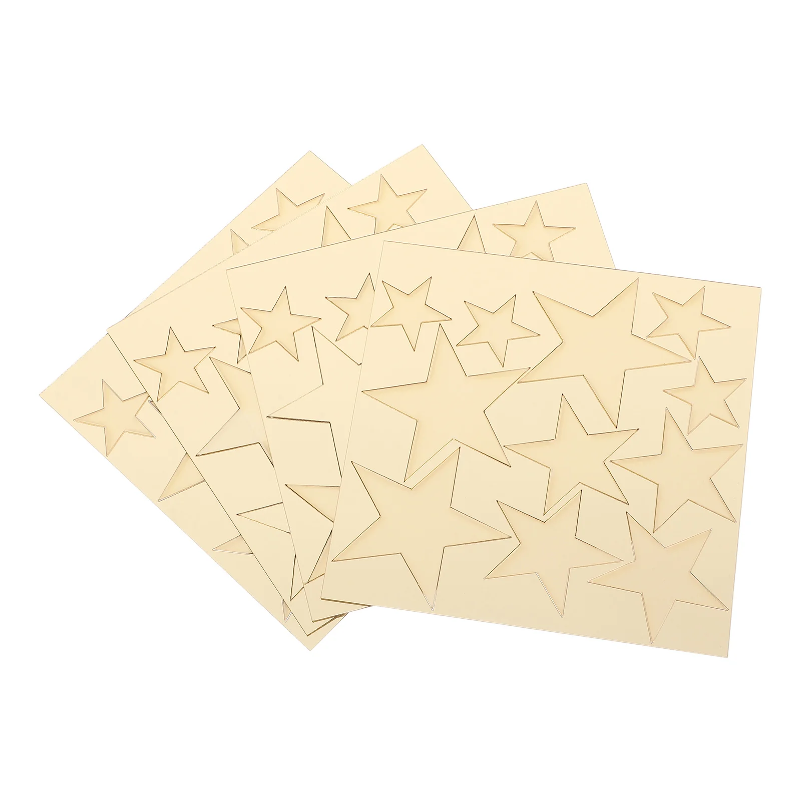 

40 Pcs Sticker Bedroom Stickers The Acrylic Mirror for Walls Wallpaper