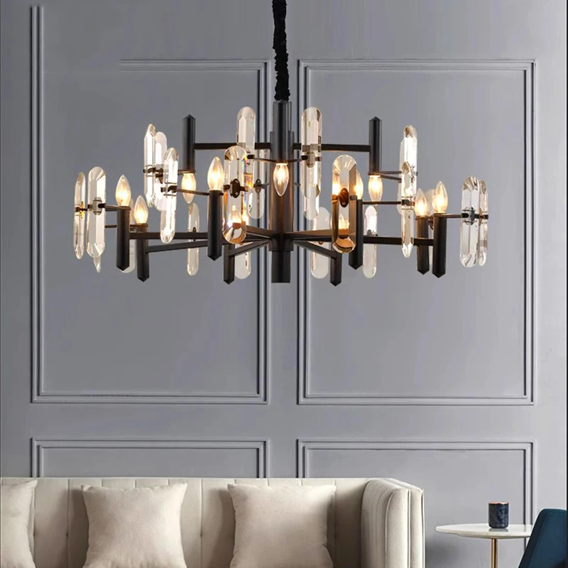 

Home Decorationpendant Lights, Luxury Crystal Living Room Chandelier, Dining Room Pendant Lamp, Ceiling Light, Indoor Lighting