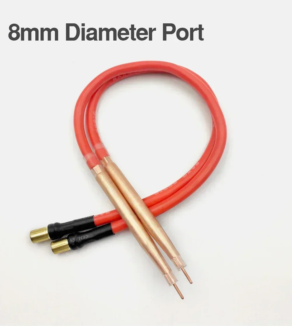 Pulse Welding Spot Welding Pen Pure Copper Cable Alumina Brazing Needle Made For DIY Spot Welding Machine Welding 18650 Lithium