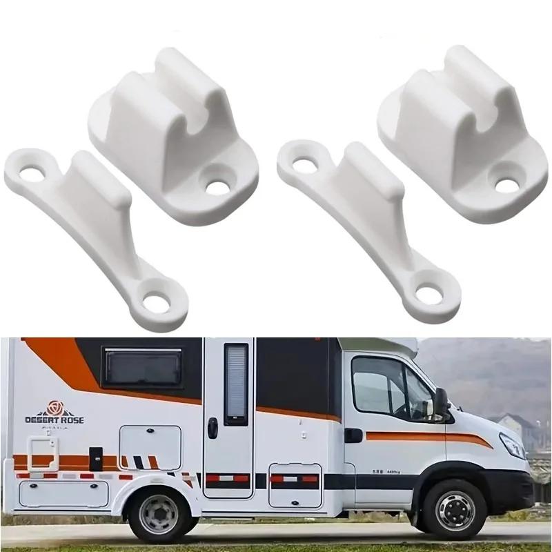 

Caravan Motorhome White Plastic Main Door Catch Campers Accessories Retainer Holder Door Retainer Catches Boat Replacement Parts
