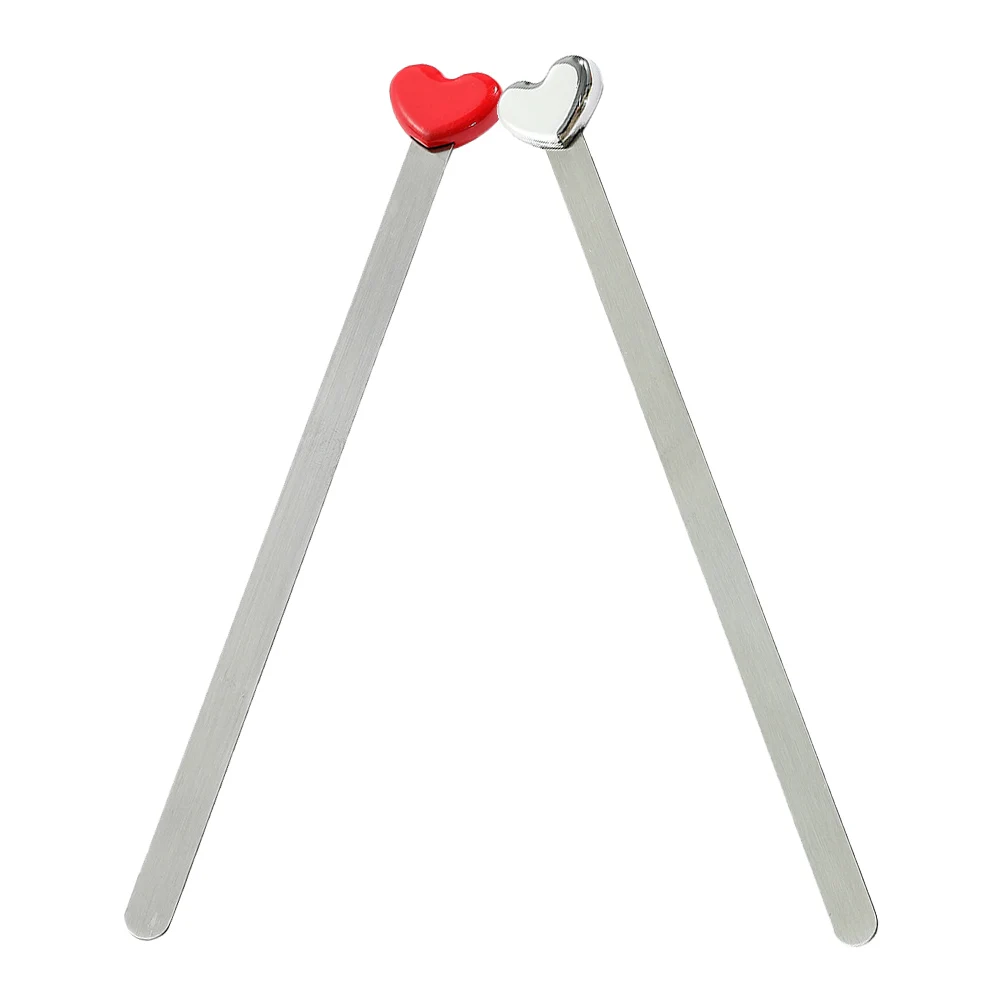 2pcs Retro Metal Bookmarks Lightweight Portable With Hole For Party Decoration Cards Diy Crafts Gift Book Markers