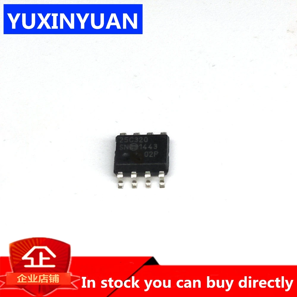 10PCS/LOT SOIC 25C320 25C320-I/SN 25C320-E/SN  SOP8 NEW IN STOCK,100%Test