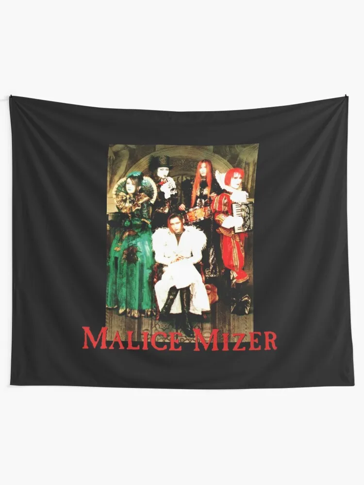 MALICE MIZER - Voyage tour band picture (J-rock visual kei band) Tapestry Home Supplies Aesthetic Room Decorations