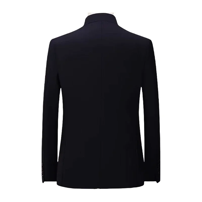 

Suit Blazer Jacket Men's Chinese Style Suit Jacket Vintage Traditional Zhongshan Blazers Formal Office Banquet Special Occasions