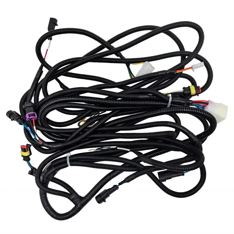20kw 144v AC Induction Motor Controller Wire Harness Gear Switch Accelerator Dashboard