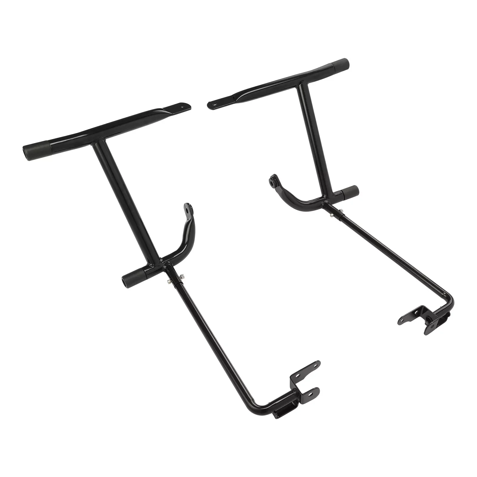 

Motorcycle Saddlebags Bracket Guard Crash Bar For Harley Touring Road King Street Glide 2014-2023