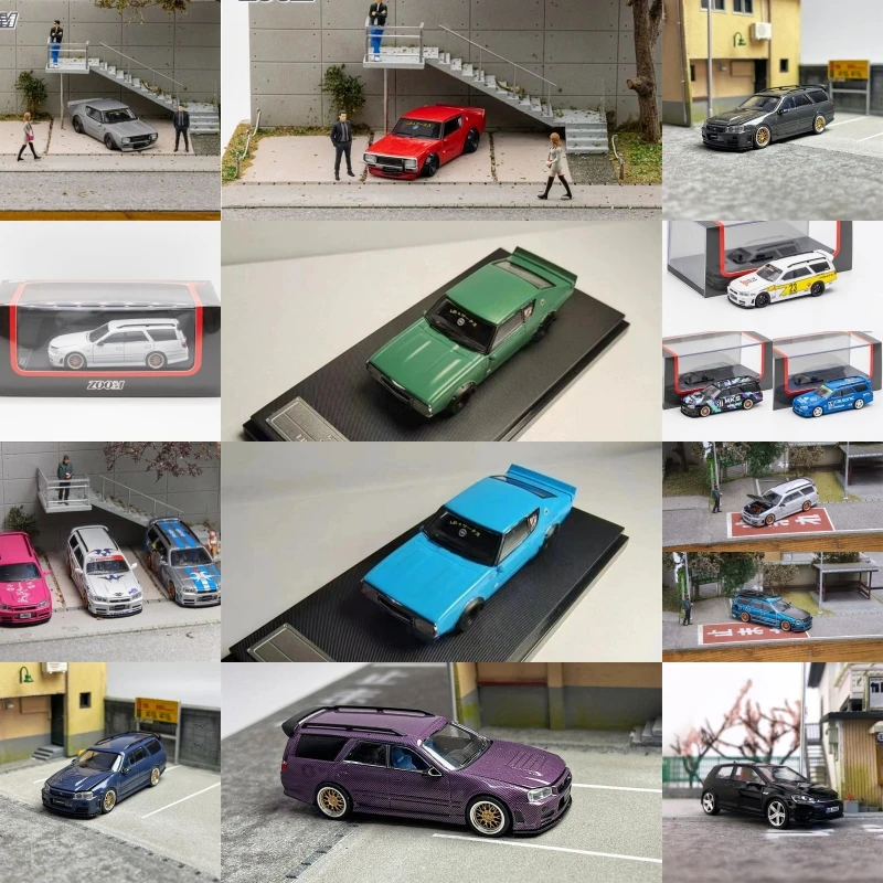 

ZOOM 1:64 Skyline / Stagea / Golf Model Car