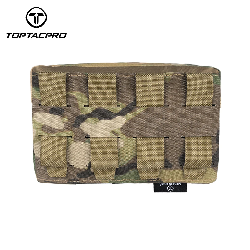 TOPTACPRO Tactical Admin Pouch MOLLE EDC Utility Pouch Multi-Function Waist Bag Camouflage Belt-Pouch 8510