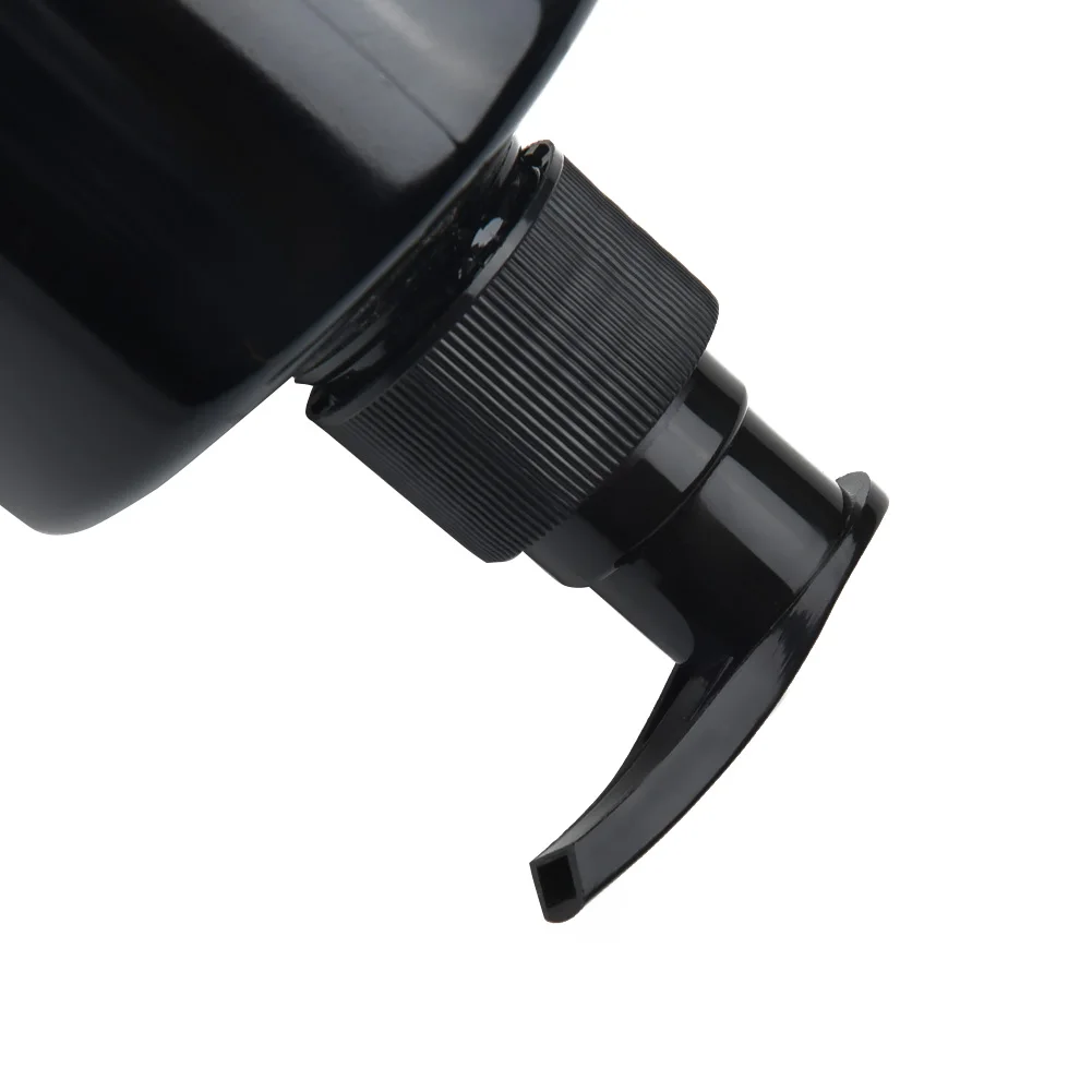 

Практичный диспенсер для бутылок для дома, ванной комнаты, черный лосьон, ПЭТ, многоразовый контейнер для шампуня, диспенсеры для геля, пластик