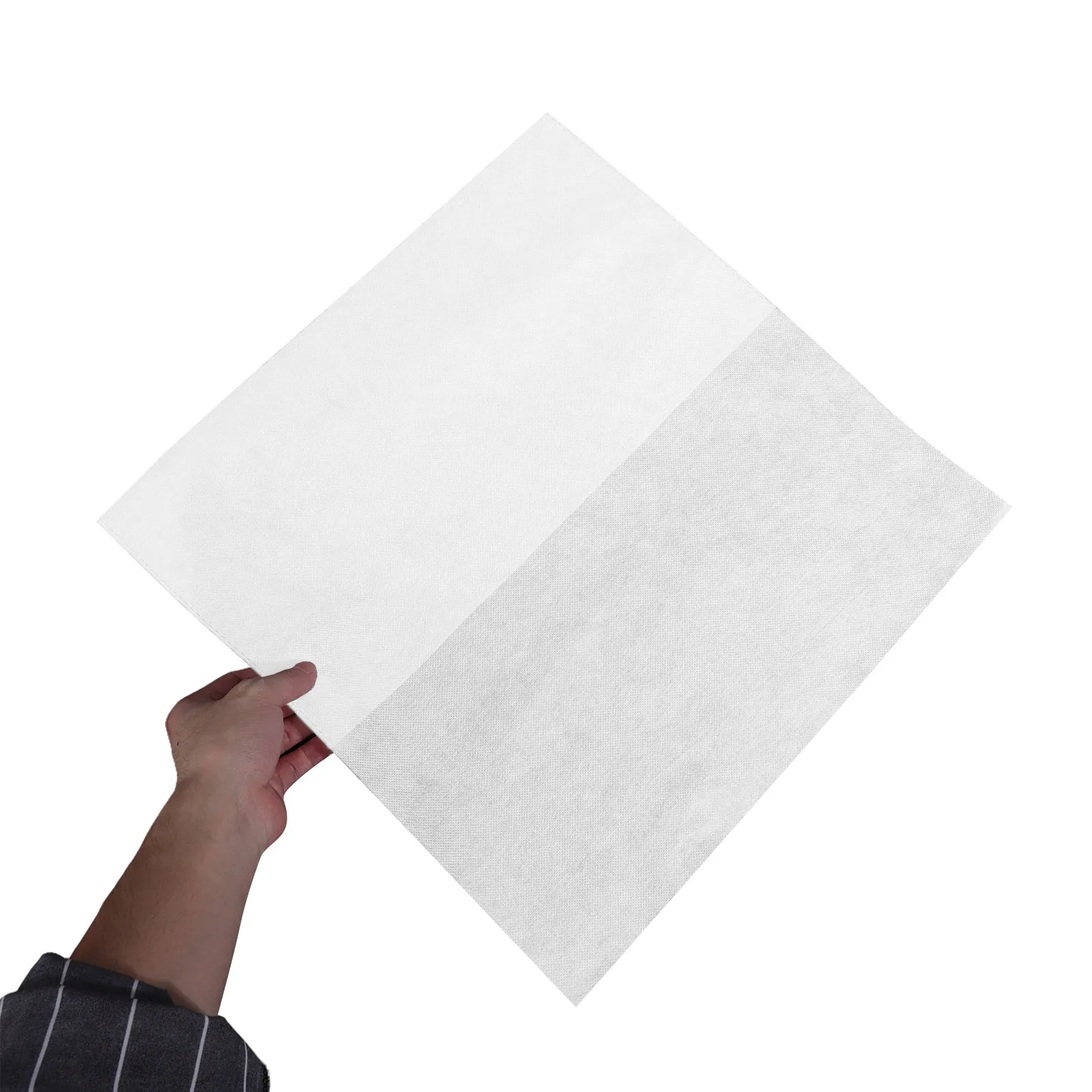 20Pcs Non Woven Makeup Protector Face Covers Disposable Lightweight Slip on Hood for Wedding Party Salon Clothing Protection