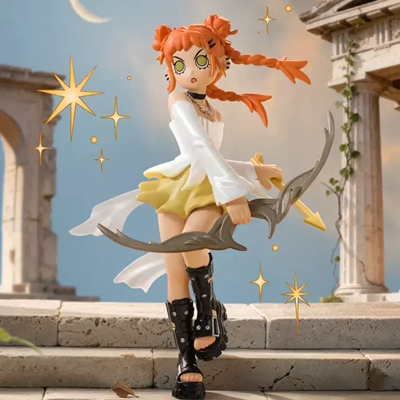 POP MART Peach Riot Power Chords Serie Blind Box Original Spielzeug Überraschungstüte Mystery Box Puppe Niedliche Anime-Figur Ornament Geschenk