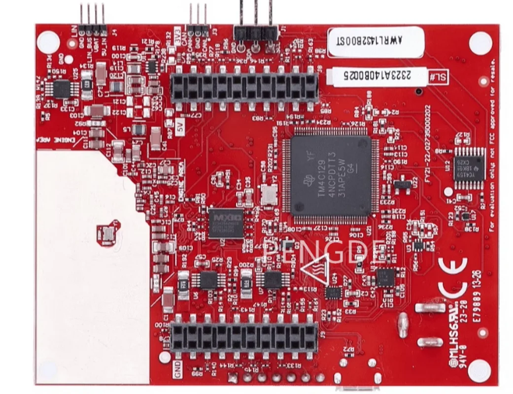 AWRL1432BOOST AWRL1432 millimeter wave sensor onboard ROGERS RO4835 LoPRO