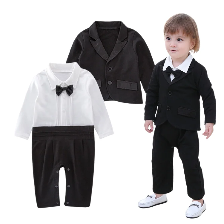 Halloween Kinder Gentleman Anzug Cosplay Kostüm Baby zweiteilige Sets Jungen Uniform Langarm Bühne Performance Kleidung