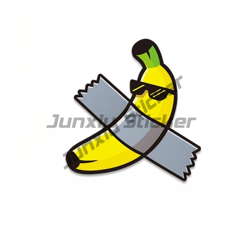

Car Stickers Personalized Funny Banana Waterproof Decorative Stickers Rear Window Glass Body Stickers Accessories