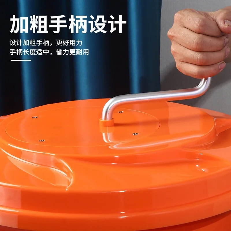 Commercial Manual Fruit & Vegetable Dryer - Salad Spinner & Multi-Purpose Dehydrator for Kitchen