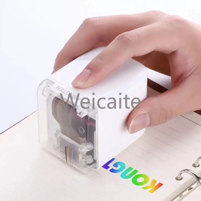 

Hot Products Minimal Mobile Color Portable Online Mini Color Printing Pen Edible Ink Food Printing Handheld Inkjet Printer