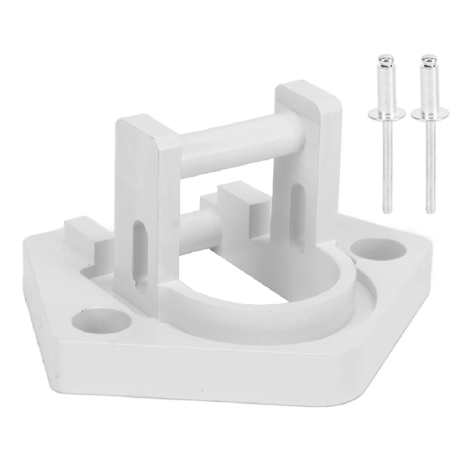 

RV Awning Bottom Mounting Bracket RV Awning Bottom Foot for Sunchaser II Aluminum High Strength for Rounded Hardware