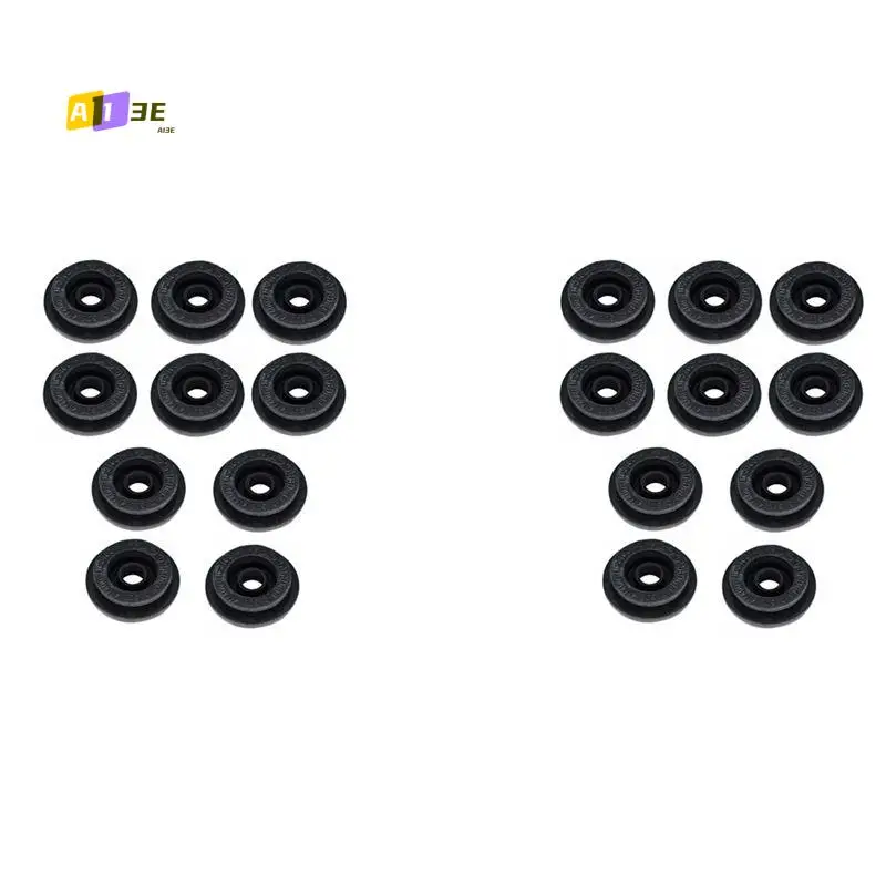 A03E-20Pcs Radiator Mount Rubber Bushing For Nissan X-Trail T30 T31 T32 Rogue S35 NSB-048 Holder Mounting Bracket 21506-4M400