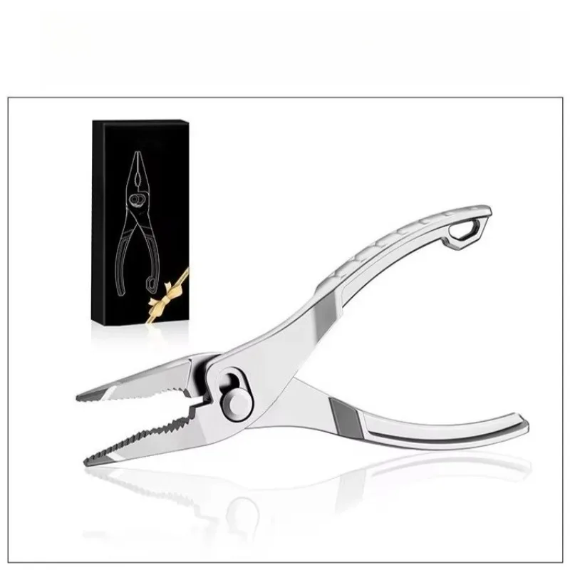 Multi Functional 4.7 Inch Mini Pointed Nose Pliers Adjustable Slip-joint Pliers Electroplating Rust Prevention Jaw