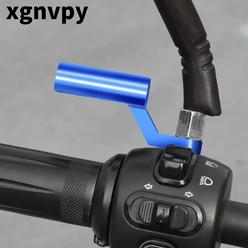 Xgnvpy kaca spion Motor ต่อพ่วงอเนกประสงค์อะแดปเตอร์อะลูมินัมอัลลอยพรีเมี่ยมสำหรับนักแข่งรถคาเฟ่เวสป้าอุปกรณ์เสริม