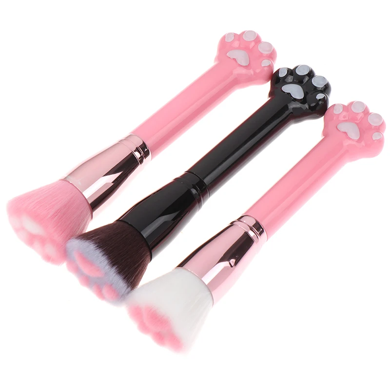 **1Pc Cat Claw Girl Makeup Brush Eye Shadow Multi-Purpose Powder Brushes Portable Cosmetics Foundation Brush Make Up Tools