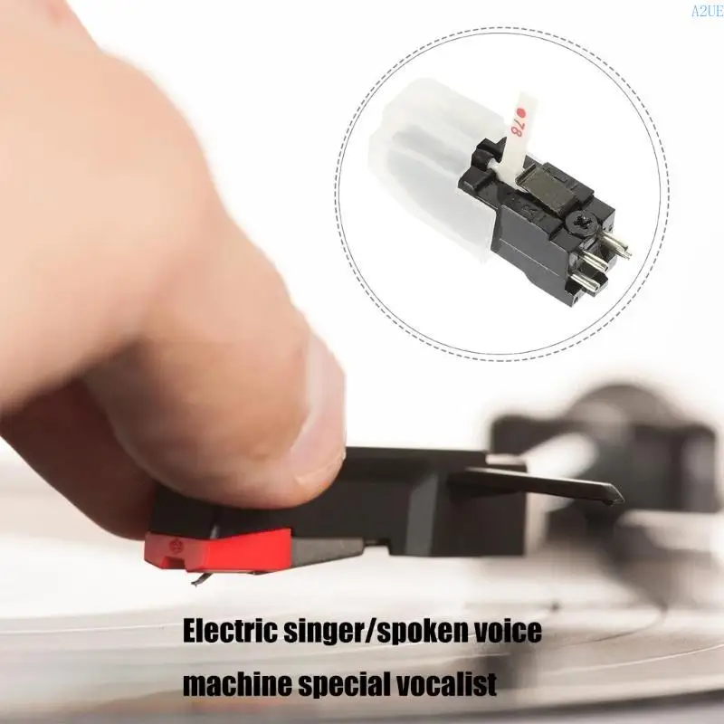 A2UE Record Player Needle Phonograph Replacement Part Turntable Styluses for Player