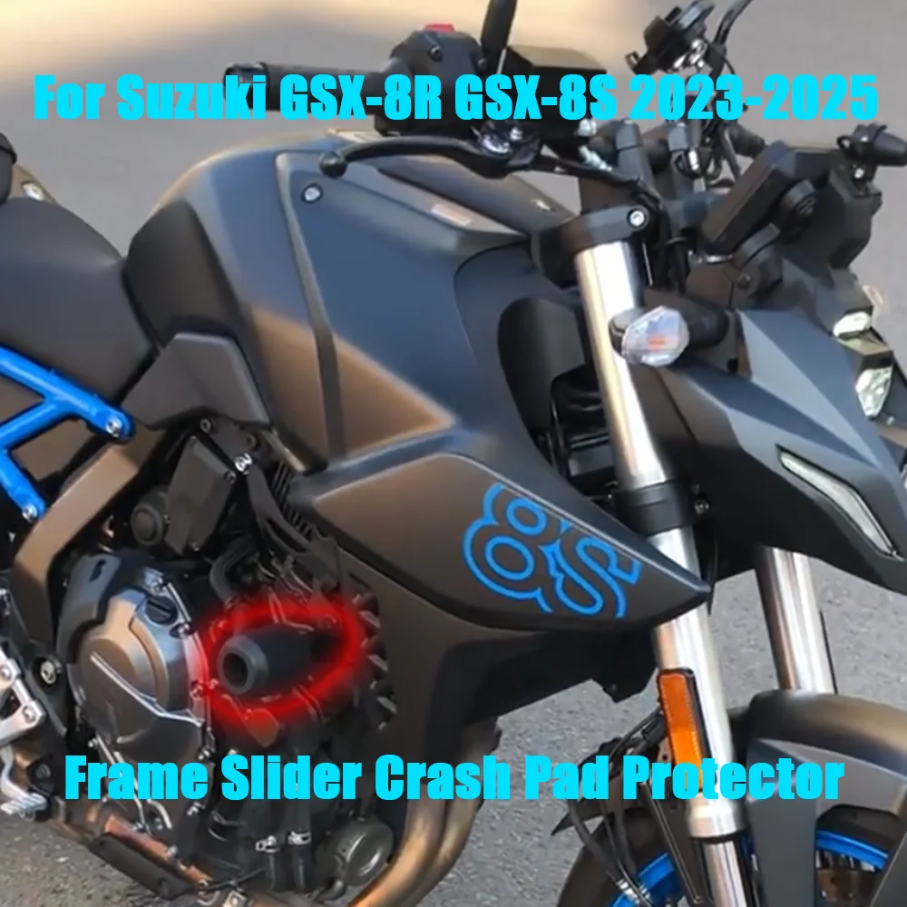 

GSX-8R 2024 для Suzuki GSX-8S GSX 8S 8R 2023-2025, защитная рамка для мотоцикла, слайдер, обтекатель, защита от ударов