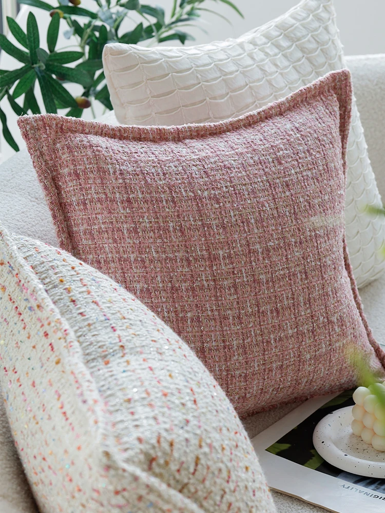 

Розовая маленькая подушка Fraance Sle, чехол для дивана, гостиной, барная подушка для спальни, эркер, декоративная подушка Waable