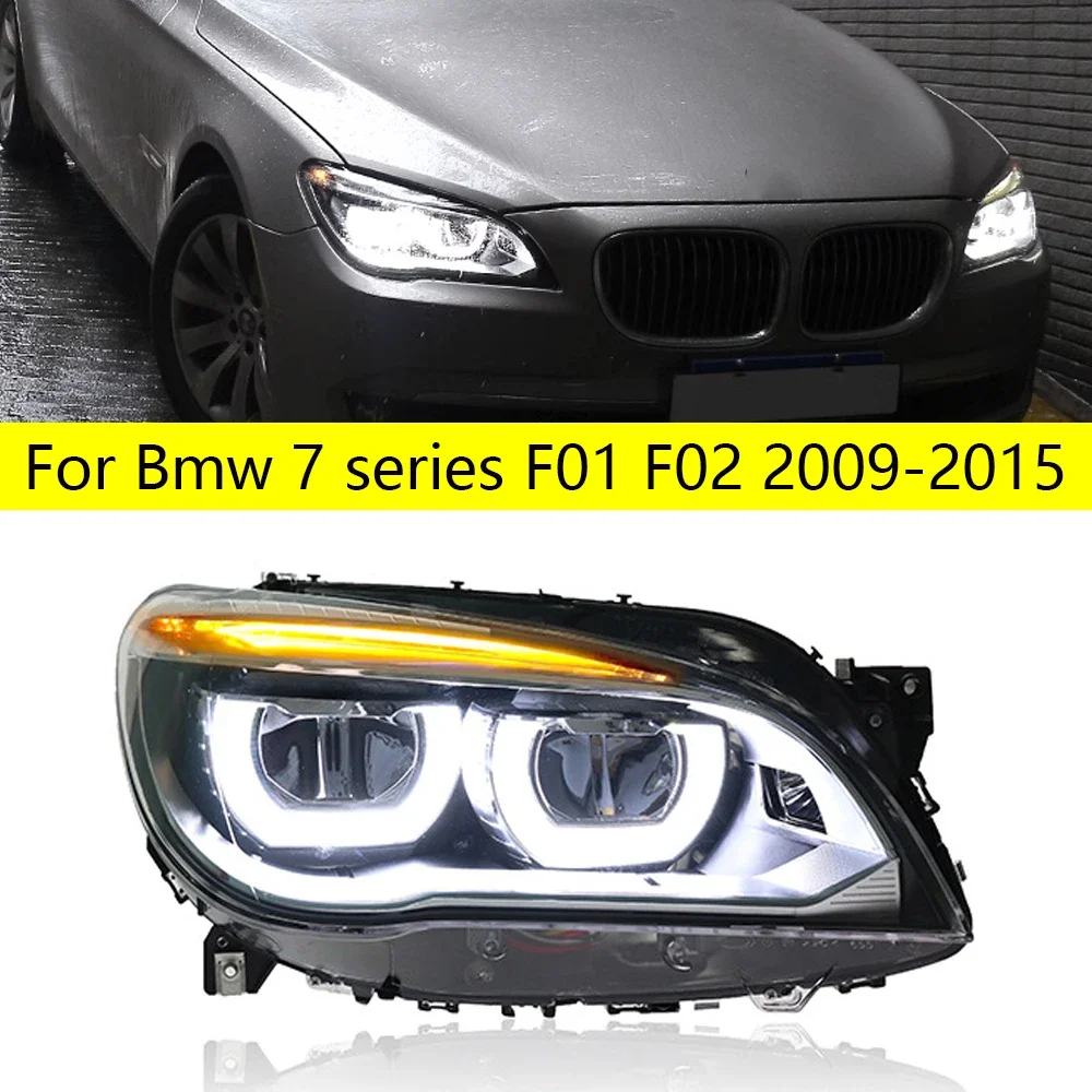 Car Led Headlights For BMW 7 F01 F02 2009-2015 Accessories 7-series 730Li 740Li 750Li 760Li Upgrade Led Front Lighte Accessories