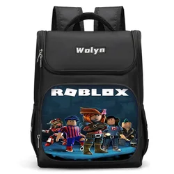 Hot Game-R-robloxs Large Child Backpack Boy Girls School Bag For Men Women Traveling Backpack Durable and Multi Compartmen