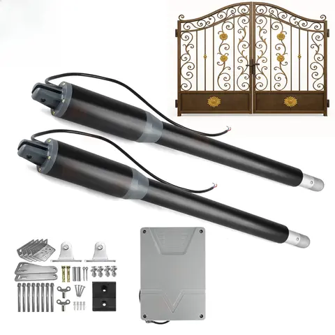 Automatic DC24V Swing Gate Motor 150KG Load Capacity Easy Installation for Residential Villas Garages Industrial Fence Gates