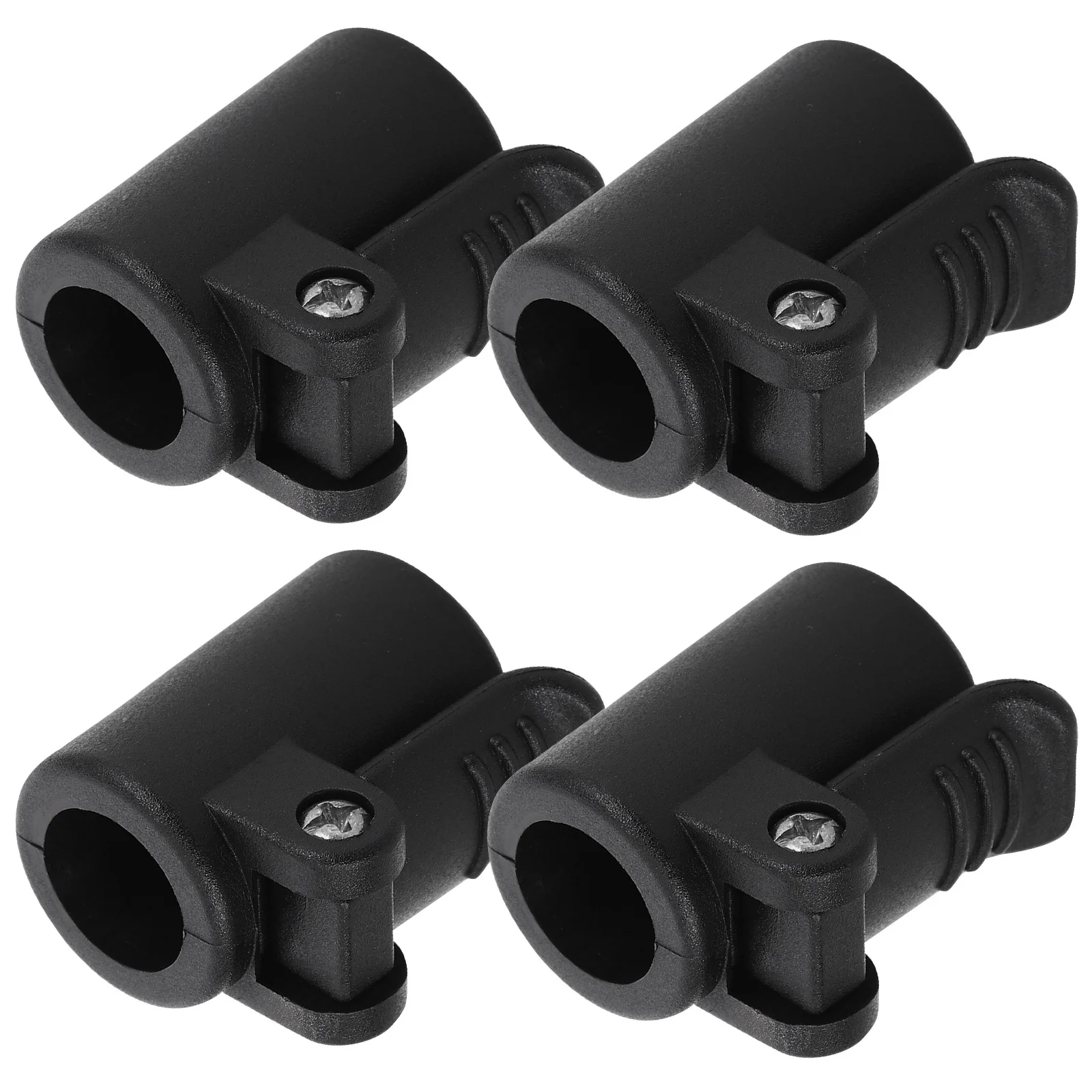 4 قطعة موصلات بلاستيكية للخيمة دعم قضبان الأساسية في الهواء الطلق التخييم القطب إصلاح المظلة اكسسوارات الإطار بين قوسين استبدال #2