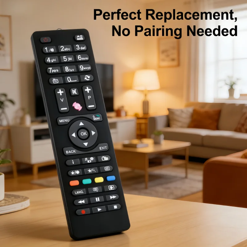 RC4870 RC4875 RC4849 Remote for JVC LCD Smart TV, No Programming Needed, Replacement Spare Parts