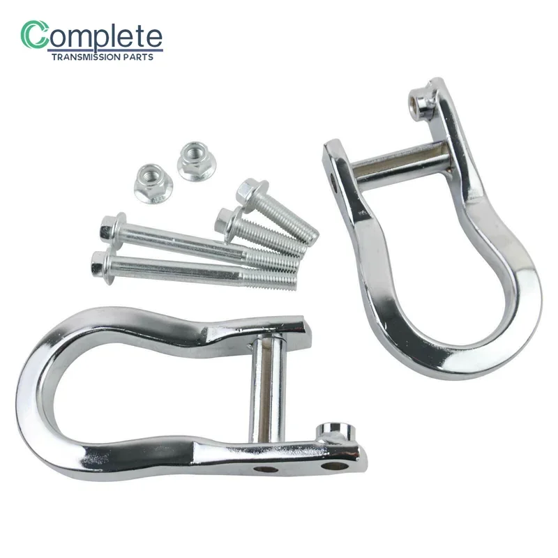 

84072462 2X Chrome Tow Hooks 23236698 Fit For Chevrolet Silverado Sierra 1500 07-19